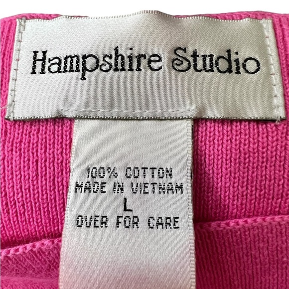 🔥🔥HAMPSHIRE STUDIO LADYS 100% COTTON SLEEVELESS SWEATER TANK TOP. CAUSAL OR DR - Picture 7 of 11
